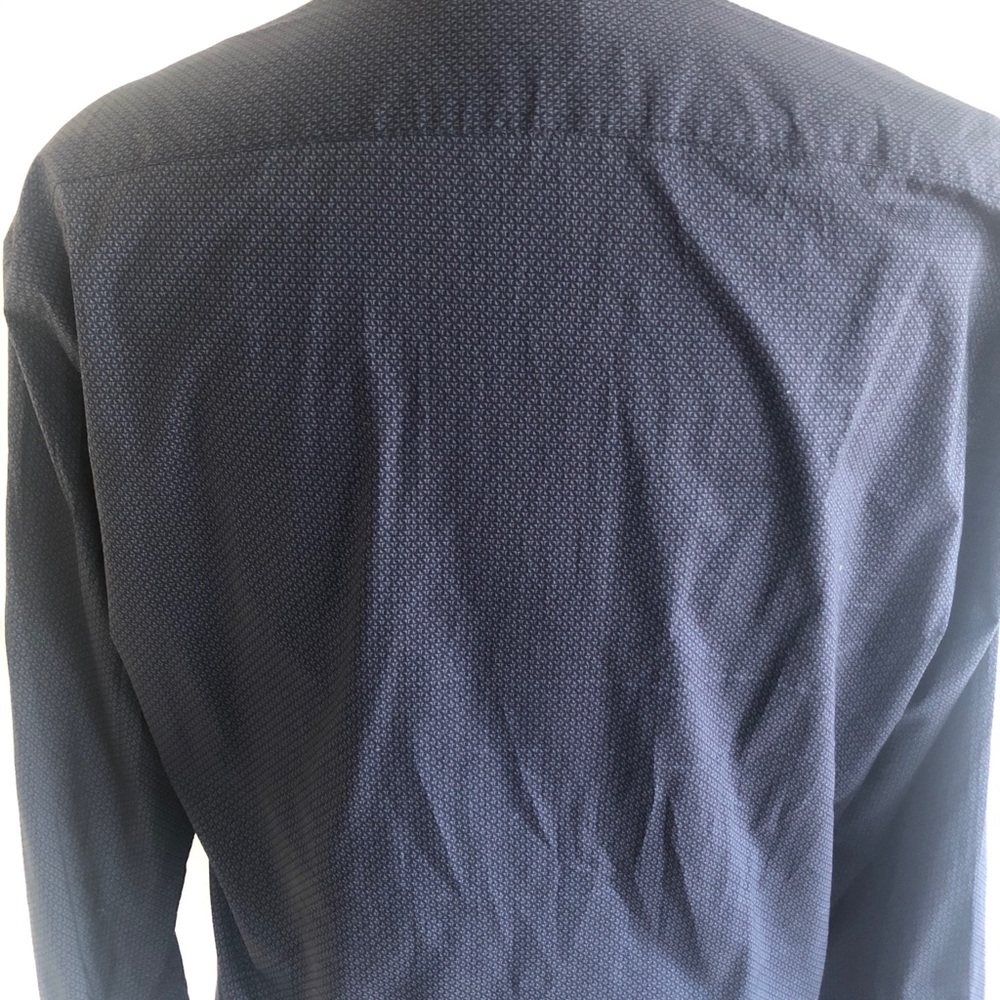 Theory Midnight Blue Fleck Sport Shirt. NWOT. - Picture 3 of 5